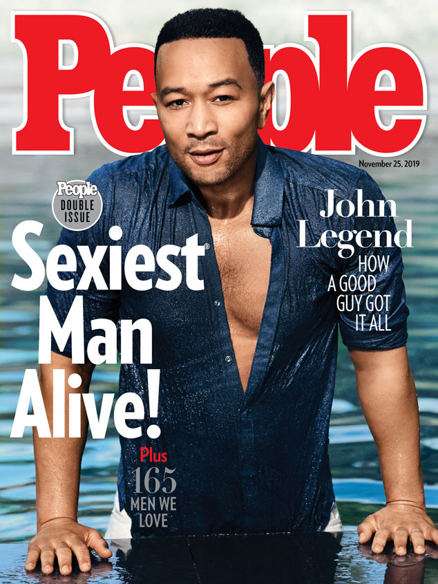 John Legend, élu l'homme le plus sexy de la planète en 2019 (photos)